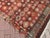 Red Vintage Rustic Turkish Kilim Rug - 76" X 110" For Sale - Image 6 of 11