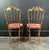 Married Set of 6 Chiavari Neoclassical Revival Brass Dining Chairs For Sale In Dallas - Image 6 of 11