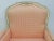 Silvercraft Distressed Cream Painted Bergere For Sale - Image 4 of 7