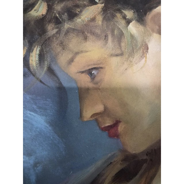 Impressionist "Amigas" After Jose Royo signed by W. John For Sale - Image 3 of 6