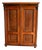 Antique Mahogany and Walnut Cabinet For Sale
