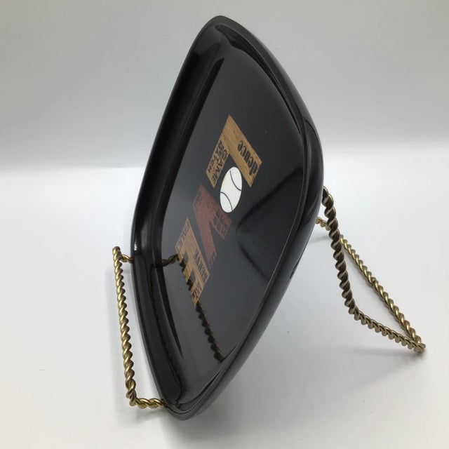 Mid-Century Modern Couroc of Monterey Tennis “Love” Tray and "Cardinal" Tray-Set of 2 For Sale - Image 3 of 12