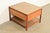 Calvin Furniture Paul McCobb Irwin Collection Mahogany, Brass, and Cane Leather Top Side Table or Nightstand, 1950s For Sale - Image 4 of 16