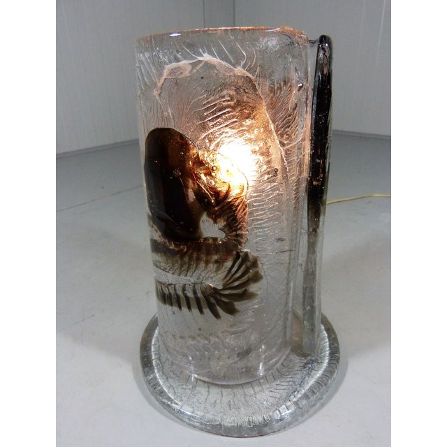 Glass Table Lamp from Mazzega, Italy, 1960s For Sale - Image 12 of 18