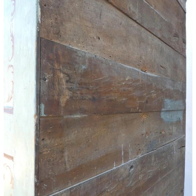 Antique Two-Door Lacquered Wardrobe For Sale - Image 10 of 11