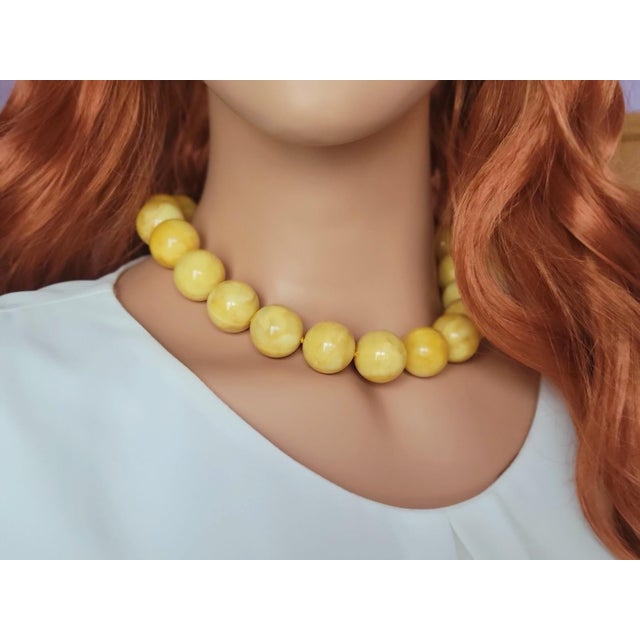 Early 21st Century Royal Baltic Amber Necklace For Sale - Image 5 of 7
