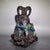 Mid 20th Century Hand-Wired Cloisonne Copper Leader Goat Sculpture For Sale - Image 9 of 9