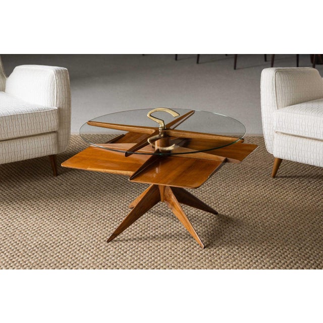 Revolving Side Table, Italy, 1950s For Sale - Image 6 of 18