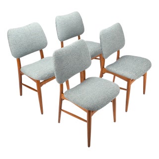 Dining Chairs by Hugo Troeds Bjärnum, 1950s, Set of 4 For Sale