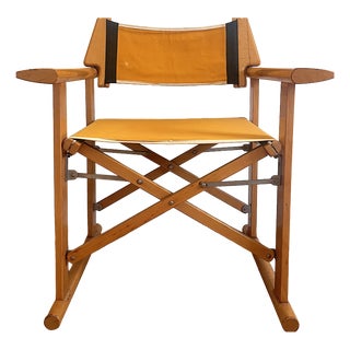Director's Chair by Carlo Hauner for Fratelli Reguitti, 1970s For Sale