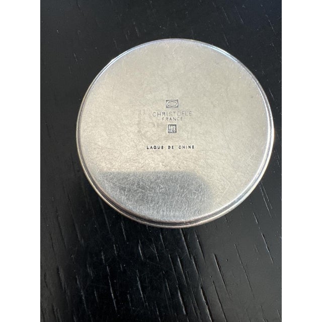 Talisman Box in Chinese Lacquer from Christofle, in Flawless conditions. Designed 1980 to 1989 This piece has an...