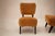 1950s Pair of Brazilian Modern Lounge Armchairs in Imbuia Wood & Camel Mohair Velvet by Cimo, Brazil, 1950s For Sale - Image 5 of 16
