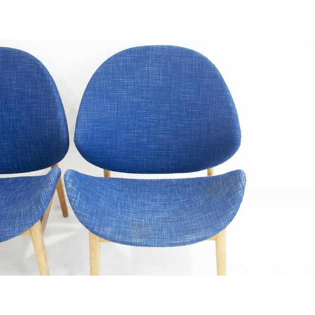 1950s Set of Model 134 Chairs by Hans Olsen in Oak, 1950s For Sale - Image 5 of 14