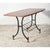 Wood Italian Wooden and Iron Coffee Table, 1960s For Sale - Image 7 of 8