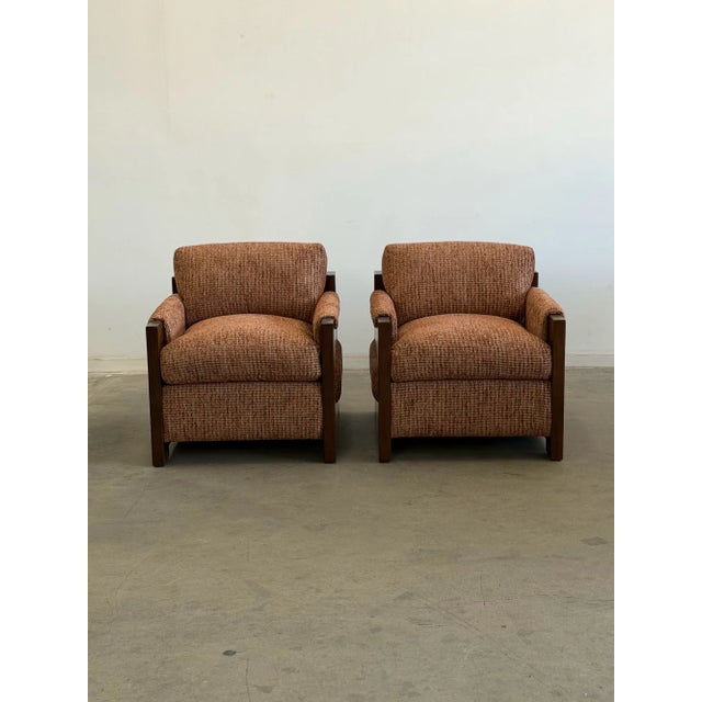 Mid-Century Modern Made to Order: The Nonnina Lounge Chair - Pair For Sale - Image 3 of 17