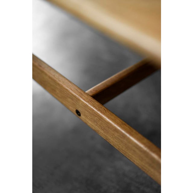 Karl-Erik Ekselius Vintage Scandinavian Oak Coffee Table by Karl-Erik Ekselius for JOC Vetlanda, 1960s For Sale - Image 4 of 18