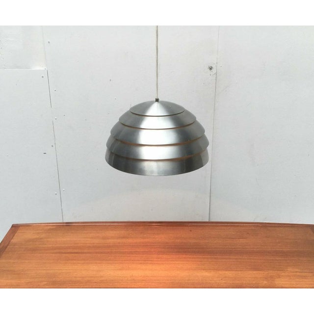 Silver Mid-Century Dome Pendant Lamp by Hans-Agne Jakobsson for Hans-Agne Jakobsson Ab Markaryd, 1960s For Sale - Image 8 of 18