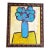 Contemporary Original Alexandra Brown Pop Art Floral Still Life Painting For Sale
