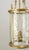 Mid 20th Century Restored French Neoclassical Brass Lantern Pendant Light For Sale - Image 4 of 8