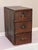 Rustic Arts and Crafts Period Small Oak Chest of Three Drawers, Handcrafted, C. 1910 For Sale - Image 3 of 12