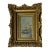 Late 19th Century Rudolf Ribarz (1848–1904) signed "Ribati" Impressionist Venice Canal Gondola Signed Painting in Ornate Gold Frame For Sale