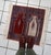 1960s, Handmade Vintage Pakistani Lahore Prayer Rug 1.9' X 1.9' For Sale - Image 4 of 10
