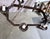Black 20th Century Spanish Style Wrought Iron Chandelier 6-Light For Sale - Image 8 of 10