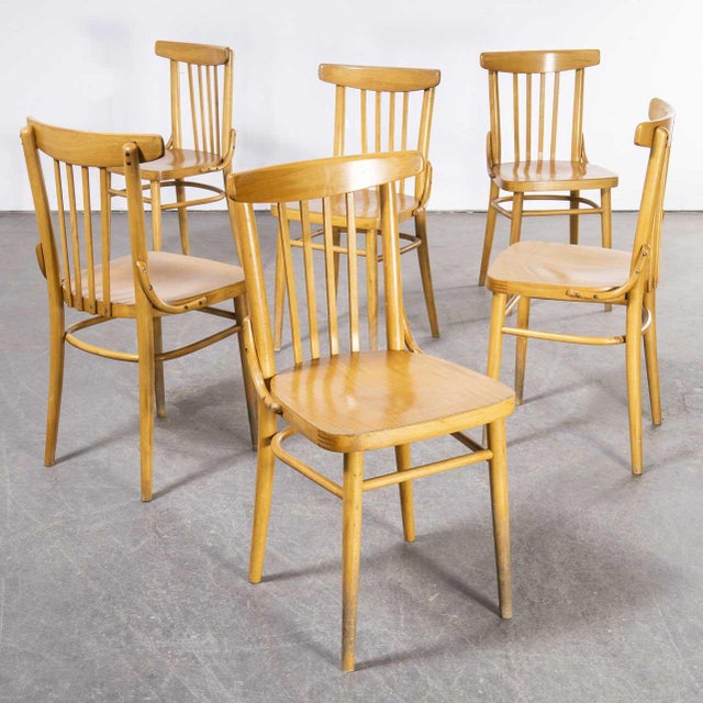Bentwood Dining Chairs from TON, 1960s, Set of 6 For Sale - Image 14 of 14
