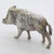 Vintage Italian Handmade Silver Boar Figurine, 1950s For Sale - Image 6 of 11