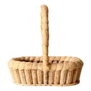 Vintage Corn Cob Basket For Sale