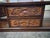 Mid-Century Modern Vintage 1970's Hand Carved Camphor Wood 3 Piece Coffee Table Set For Sale - Image 3 of 16