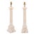 1940s Large Neo-Classical Empire Alabaster Columns, France - a Pair For Sale