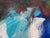 Textile John Fooks Abstract on Canvas Painting, Circa 2025 For Sale - Image 7 of 12