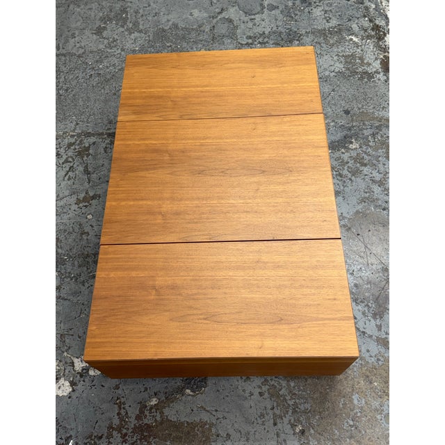 Vig Furniture Modrest Leslie Modern Walnut Coffee Table For Sale In San Francisco - Image 6 of 12