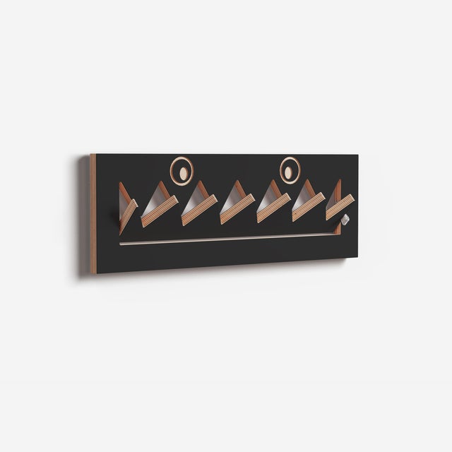 White 60×20-1 Fläpps Coat Rack from Ambivalenz For Sale - Image 8 of 10
