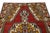 Textile Turkish Vintage Rug Red & Sky Blue Handwoven Wool Runner 4'8" X 8' For Sale - Image 7 of 8