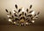 Vintage Floral Pendant Light from Vereinigte Werstaetten, 1950s For Sale - Image 15 of 18