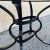 Mid 20th Century Vintage Mid Century Modern Black Iron Kitchen Dining Set 4 Chairs Table 5 Pc Set For Sale - Image 5 of 12