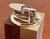 Mid 20th Century Vintage Mid Century Modern Rosewood & Brushed Aluminum Table Lighter For Sale - Image 5 of 9