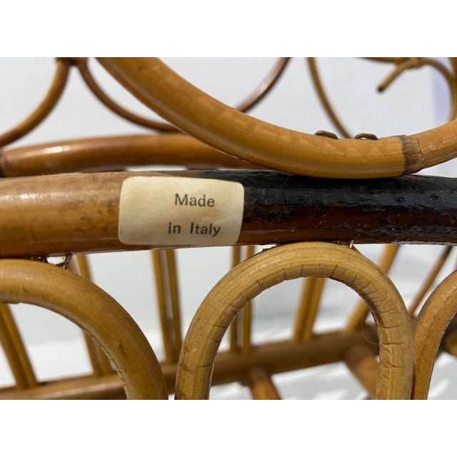 1960s Italian Magazine Holder Rack For Sale - Image 11 of 13