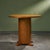 Art Deco Round Pedestal Side Table in Beech, Belgium For Sale - Image 4 of 9