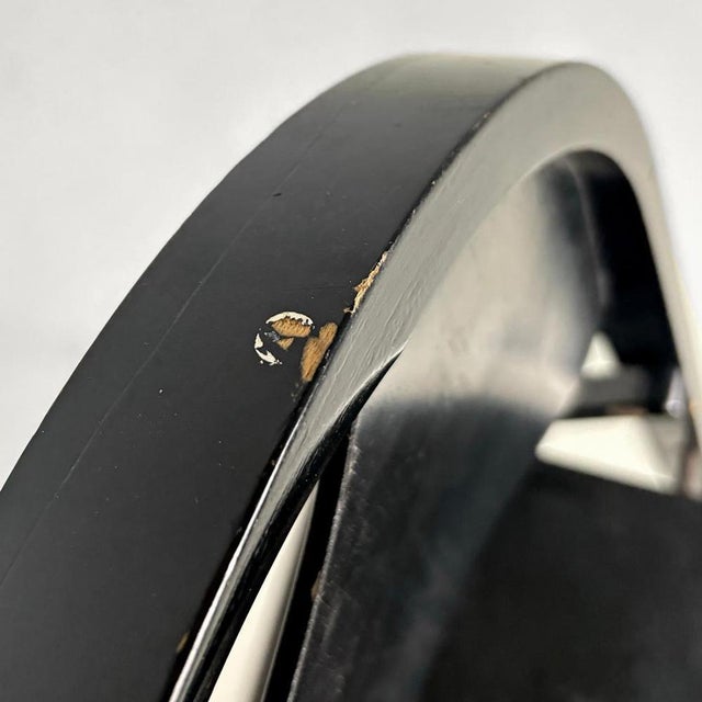 Mid-Century Modern Italian Black Folding Chair Tric by Bonacina for Castiglioni, 1960s For Sale - Image 9 of 18