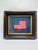 Folk Art Antique 48 Star Linen Flag, Framed For Sale - Image 3 of 7