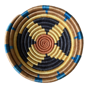African Coiled Basket