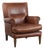 Club Chair in Cowhide Leather For Sale