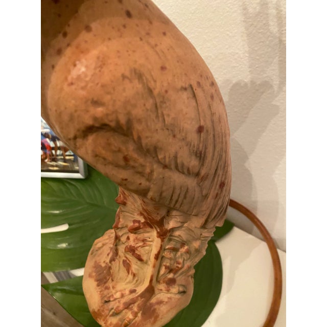 Vintage Crane Fountain by Heissner West Germany Patio Fountain For Sale - Image 10 of 13