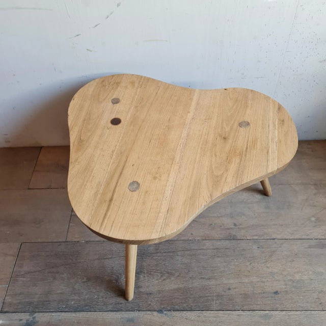 Low Oak Table, 1960s For Sale - Image 3 of 7
