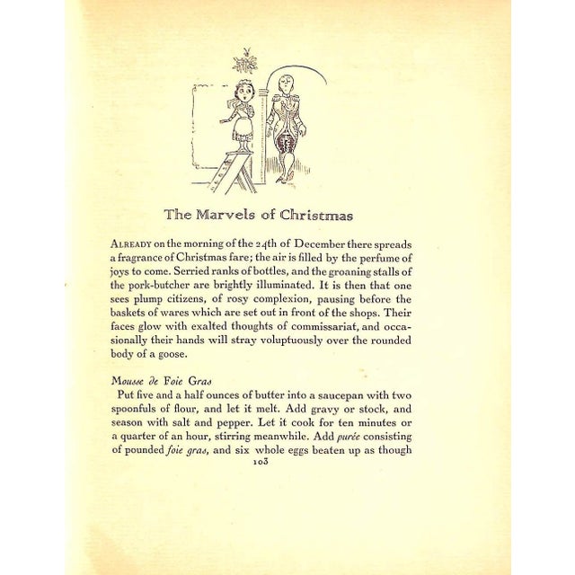 1930s "The Happy Glutton an Essay on Cooking" 1931 Laubreaux, Alin For Sale - Image 5 of 10