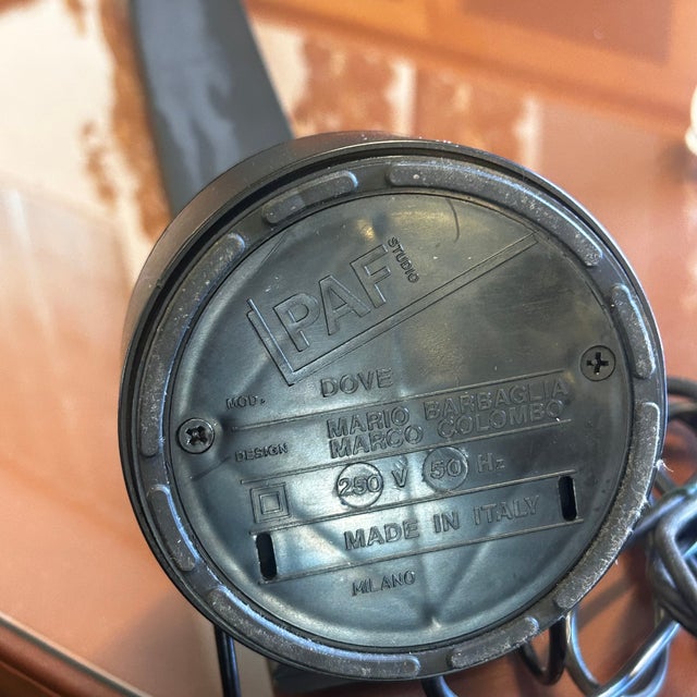 Dove Desk Lamp by Mario Barbaglia & Marco Colombo for Paf Studio, 1980s For Sale - Image 16 of 17