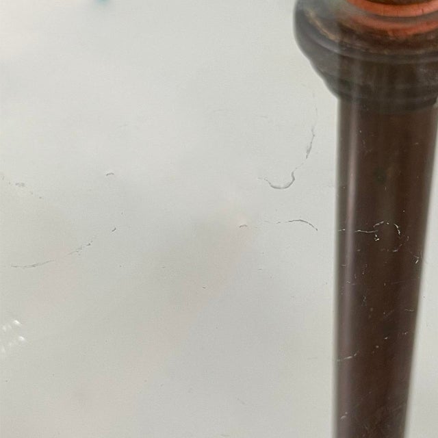 Italian Three-Shelf Console Table in Metal and Glass, 1920s For Sale - Image 17 of 18